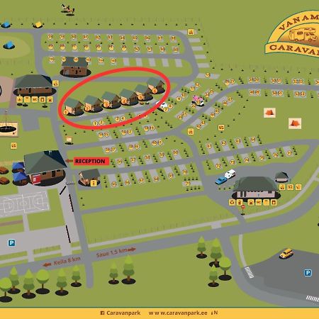 Vanamoisa Caravan Park Saue Buitenkant foto